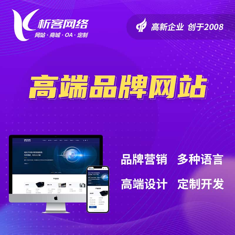 石家庄高端品牌网站